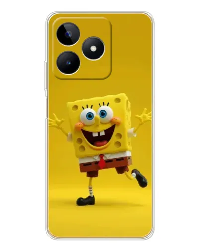 Чохол для Realme Note 60 з картинкою «Позитивний Губка Боб» Чохол для Realme Note 60 з картинкою «Позитивний Губка Боб»
