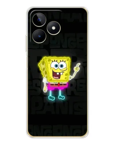 Чохол для Realme Note 60 з картинкою «Неоновий Губка Боб» Чохол для Realme Note 60 з картинкою «Неоновий Губка Боб»