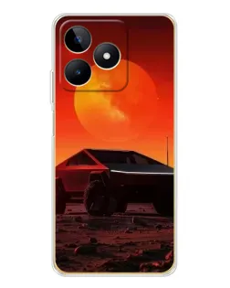 Чохол для Realme Note 60 з картинкою «Cybertruck на Марсі»
