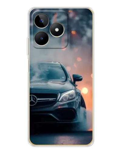 Чохол для Realme Note 60 з картинкою «Mercedes — нічне місто» Чохол для Realme Note 60 з картинкою «Mercedes — нічне місто»