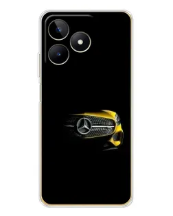 Чохол для Realme Note 60 з картинкою «Mercedes — ретро стиль»