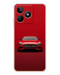 Чехол для Realme Note 60 с картинкой «Красный Mercedes AMG» Чехол для Realme Note 60 с картинкой «Красный Mercedes AMG»