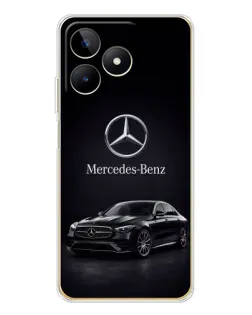 Чохол для Realme Note 60 з картинкою «Mercedes — решітка радіатора»