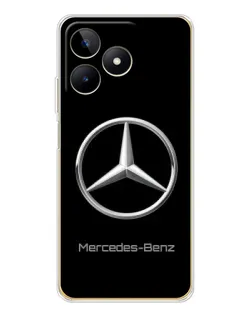 Чохол для Realme Note 60 з картинкою «Mercedes Silver Logo»