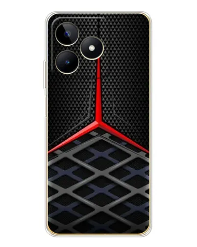 Чохол для Realme Note 60 з картинкою «Mercedes Carbon Grid» Чохол для Realme Note 60 з картинкою «Mercedes Carbon Grid»