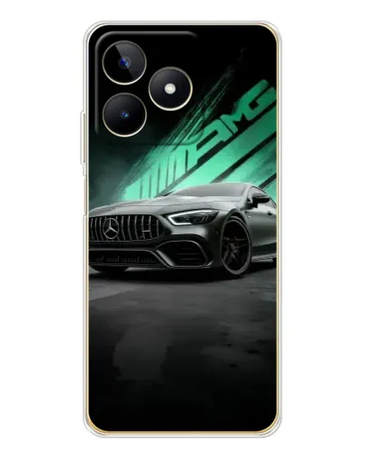 Чохол для Realme Note 60 з картинкою «Темний Mercedes AMG» Чохол для Realme Note 60 з картинкою «Темний Mercedes AMG»
