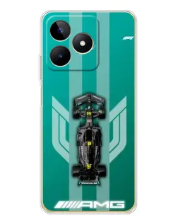 Чохол для Realme Note 60 з картинкою «Mercedes AMG Petronas»