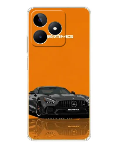 Чохол для Realme Note 60 з картинкою «Помаранчевий Mercedes AMG» Чохол для Realme Note 60 з картинкою «Помаранчевий Mercedes AMG»