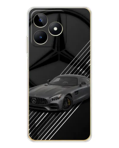 Чохол для Realme Note 60 з картинкою «Mercedes AMG — графіка» Чохол для Realme Note 60 з картинкою «Mercedes AMG — графіка»