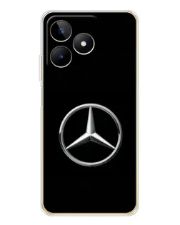 Чохол для Realme Note 60 з картинкою «Mercedes класичний лого»