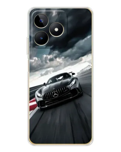Чохол для Realme Note 60 з картинкою «Гоночний Mercedes AMG» Чохол для Realme Note 60 з картинкою «Гоночний Mercedes AMG»