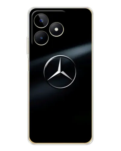 Чохол для Realme Note 60 з картинкою «Mercedes на металі» Чохол для Realme Note 60 з картинкою «Mercedes на металі»