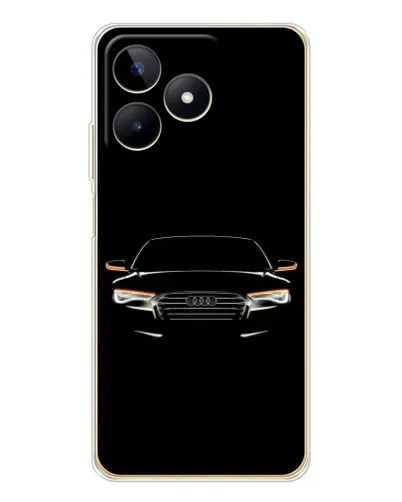 Чохол для Realme Note 60 з картинкою «Audi — нічний контур» Чохол для Realme Note 60 з картинкою «Audi — нічний контур»