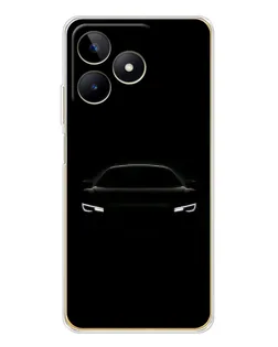 Чохол для Realme Note 60 з картинкою «Погляд Audi у темряві»