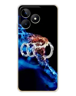 Чохол для Realme Note 60 з картинкою «Енергія лого Audi»