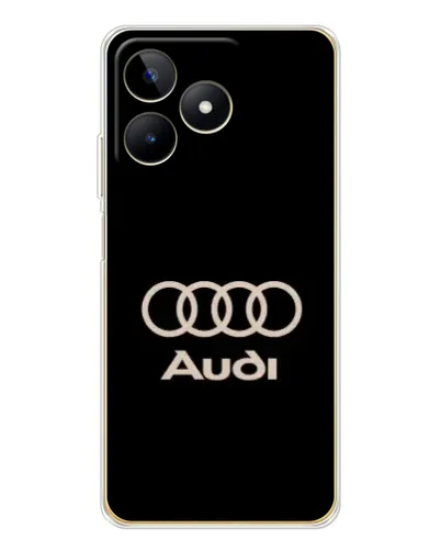 Чохол для Realme Note 60 з картинкою «Audi — золотий логотип» Чохол для Realme Note 60 з картинкою «Audi — золотий логотип»