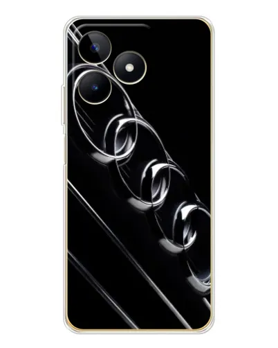 Чохол для Realme Note 60 з картинкою «Audi — абстрактні кільця» Чохол для Realme Note 60 з картинкою «Audi — абстрактні кільця»
