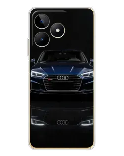 Чохол для Realme Note 60 з картинкою «Audi — нічне відображення»