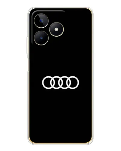 Чохол для Realme Note 60 з картинкою «Audi White Logo» Чохол для Realme Note 60 з картинкою «Audi White Logo»