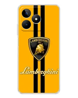 Чохол для Realme Note 60 з картинкою «Lamborghini Stripe жовтий» Чохол для Realme Note 60 з картинкою «Lamborghini Stripe жовтий»
