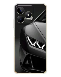 Чохол для Realme Note 60 з картинкою «Lamborghini фари деталізація» Чохол для Realme Note 60 з картинкою «Lamborghini фари деталізація»