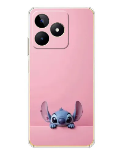 Чехол для Realme Note 60 с картинкой «Stitch выглядывает»