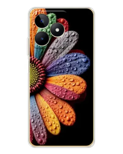 Чохол для Realme Note 60 з картинкою «Райдужна квітка» Чохол для Realme Note 60 з картинкою «Райдужна квітка»