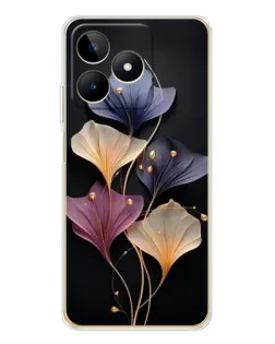 Чохол для Realme Note 60 з картинкою «Лілові квіти грації»