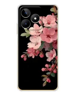 Чохол для Realme Note 60 з картинкою «Рожева гілка сакури»