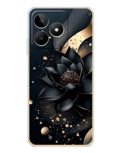 Чохол для Realme Note 60 з картинкою «Чорний лотос»