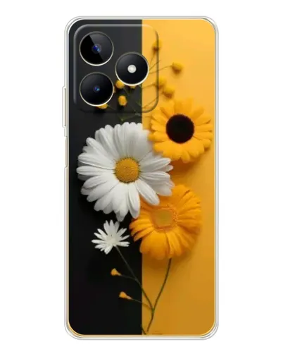 Чохол для Realme Note 60 з картинкою «Соняшник та ромашка» Чохол для Realme Note 60 з картинкою «Соняшник та ромашка»