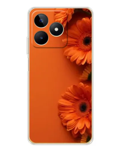 Чохол для Realme Note 60 з картинкою «Помаранчеві гербери» Чохол для Realme Note 60 з картинкою «Помаранчеві гербери»