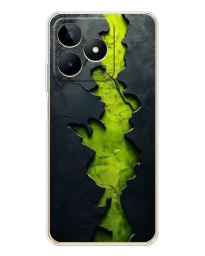 Чохол для Realme Note 60 з картинкою «Салатовий розлом скелі» Чохол для Realme Note 60 з картинкою «Салатовий розлом скелі»