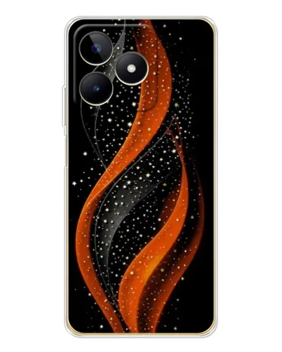 Чохол для Realme Note 60 з картинкою «Вогняна зоряна хвиля» Чохол для Realme Note 60 з картинкою «Вогняна зоряна хвиля»