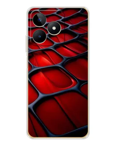 Чохол для Realme Note 60 з картинкою «Червона глянцева сітка» Чохол для Realme Note 60 з картинкою «Червона глянцева сітка»