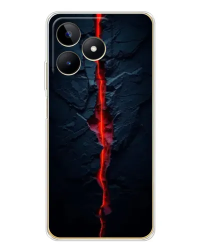 Чохол для Realme Note 60 з картинкою «Червона лавова тріщина» Чохол для Realme Note 60 з картинкою «Червона лавова тріщина»
