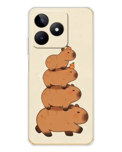 Чохол для Realme Note 60 з картинкою «Вежа з капібар» Чохол для Realme Note 60 з картинкою «Вежа з капібар»
