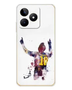 Чохол для Realme Note 60 з картинкою «Messi Barca»