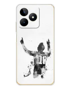 Чохол для Realme Note 60 з картинкою «Messi ART»
