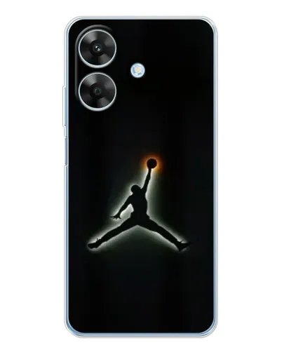 Чохол для Realme Note 60x з картинкою «Jordan Gradient Logo»