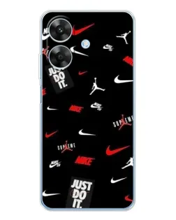Чохол для Realme Note 60x з картинкою «Nike Mix Pattern»