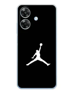 Чохол для Realme Note 60x з картинкою «Jordan Silhouette»