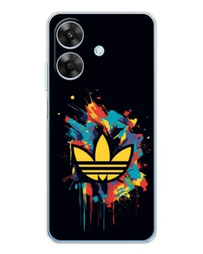 Чехол для Realme Note 60x с картинкой «Adidas Splash»