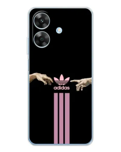 Чехол для Realme Note 60x с картинкой «Adidas Hands»
