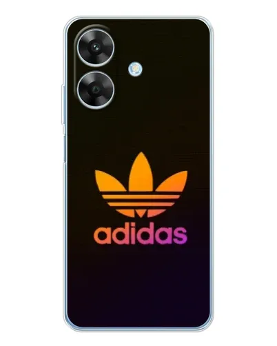 Чехол для Realme Note 60x с картинкой «Градиент Adidas»