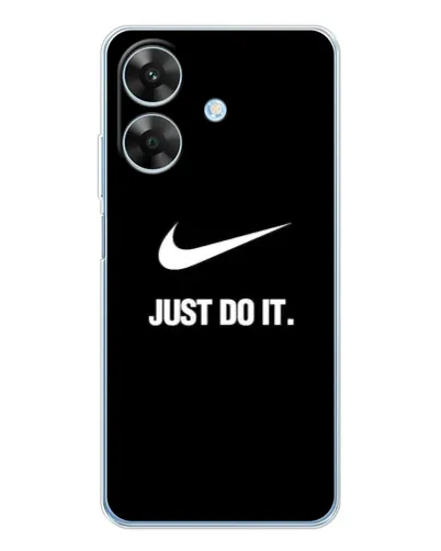 Чехол для Realme Note 60x с картинкой «Классический принт Nike»