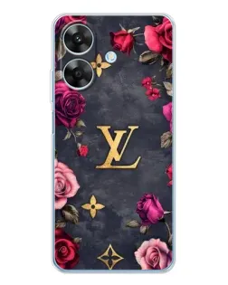 Чехол для Realme Note 60x с картинкой «Цветочный Louis Vuitton»