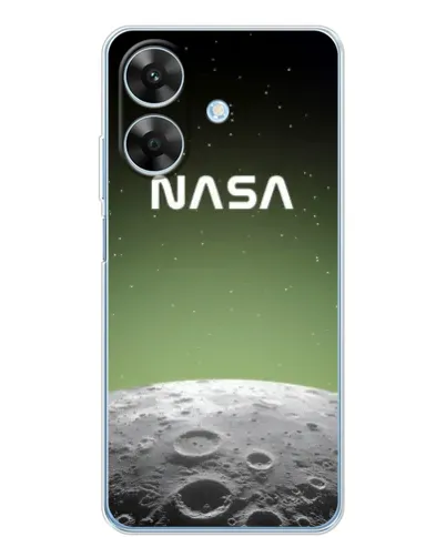 Чехол для Realme Note 60x с картинкой «NASA — лунный градиент»