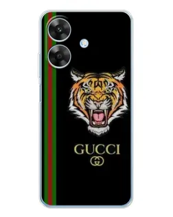 Чехол для Realme Note 60x с картинкой «Тигр Gucci»