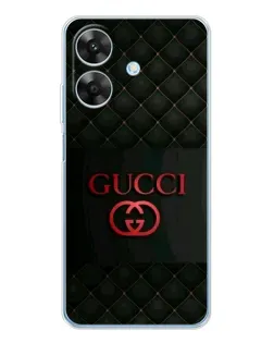 Чехол для Realme Note 60x с картинкой «Gucci — стеганый черный»
